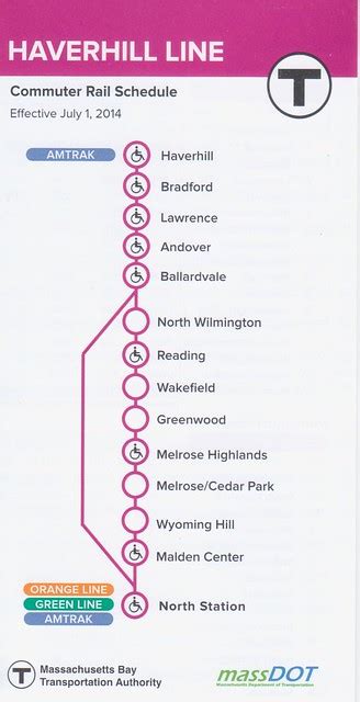 Haverhill line schedule and map PDF. . Mbta haverhill line